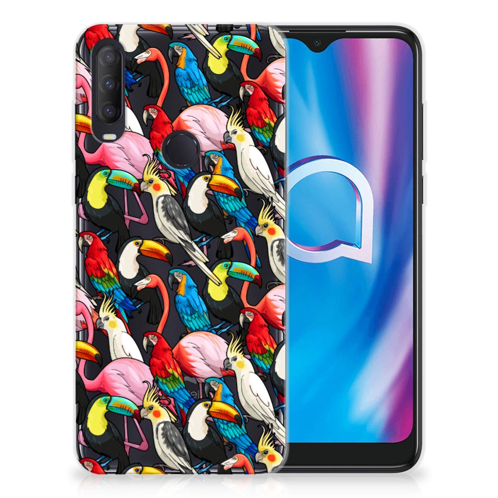 Alcatel 1S (2020) TPU Hoesje Birds B2C Telecom