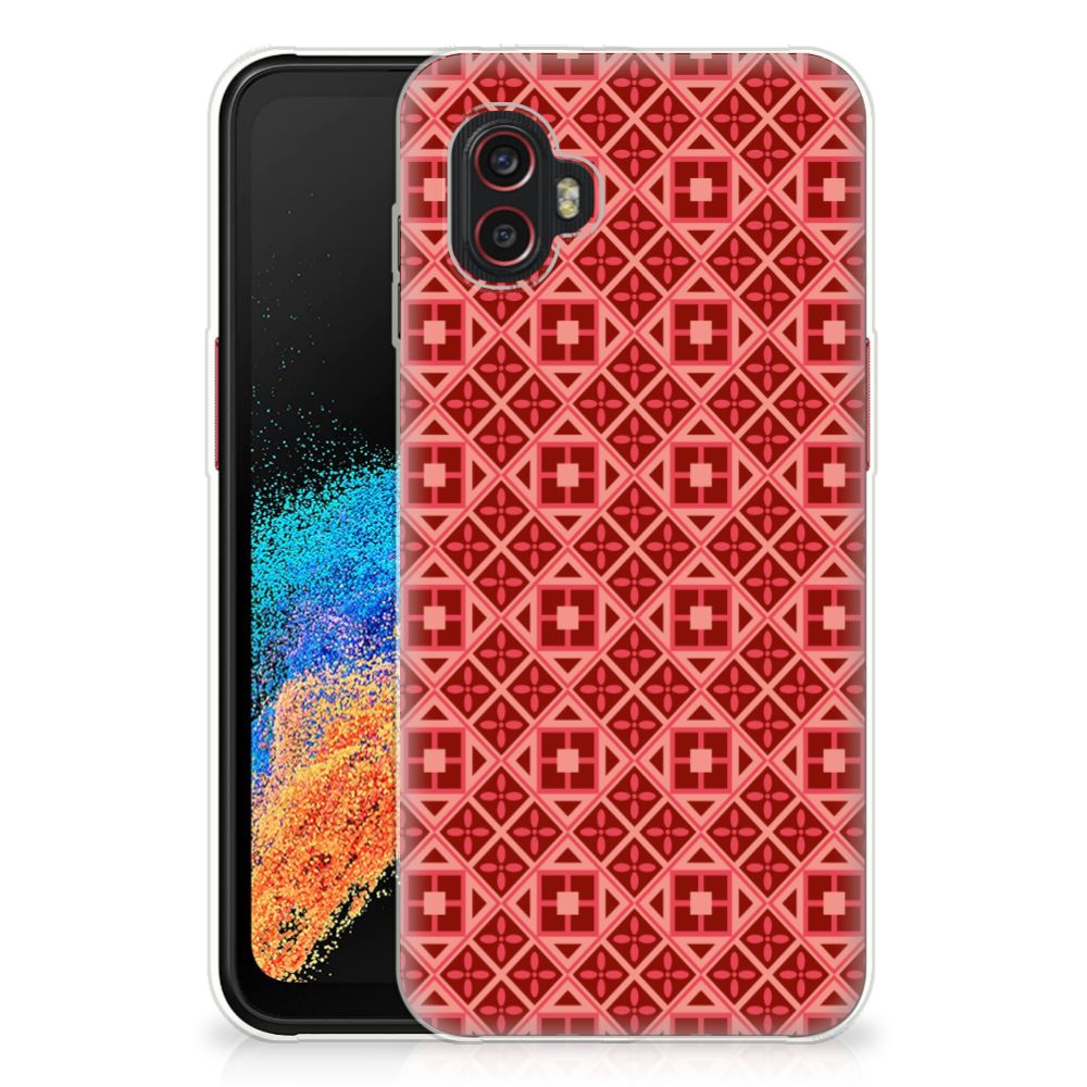 Samsung Galaxy Xcover 6 Pro TPU bumper Batik Rood B2C Telecom