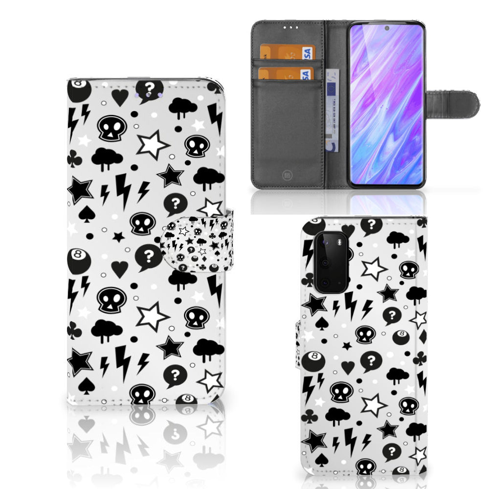 Telefoonhoesje met Naam Samsung Galaxy S20 Silver Punk