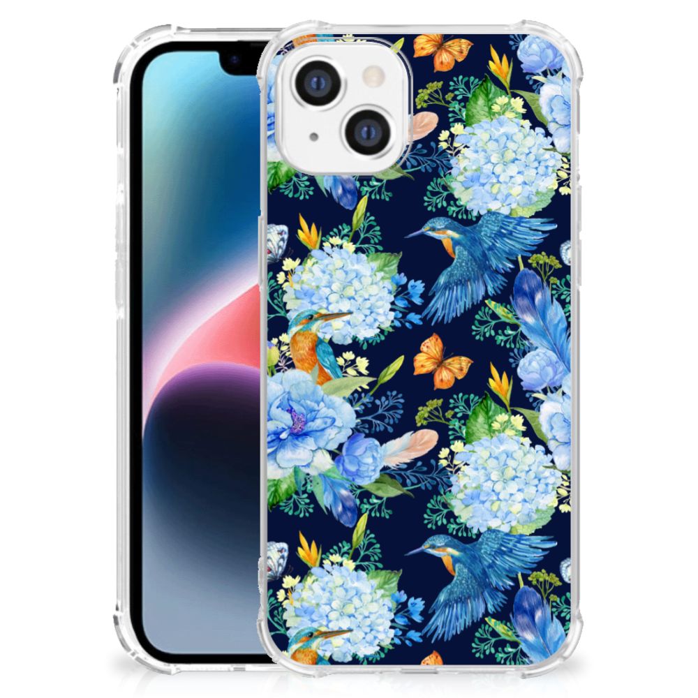 Case Anti-shock voor Apple iPhone 14 Plus IJsvogel