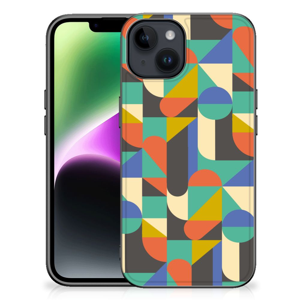 iPhone 15 Back Case Funky Retro