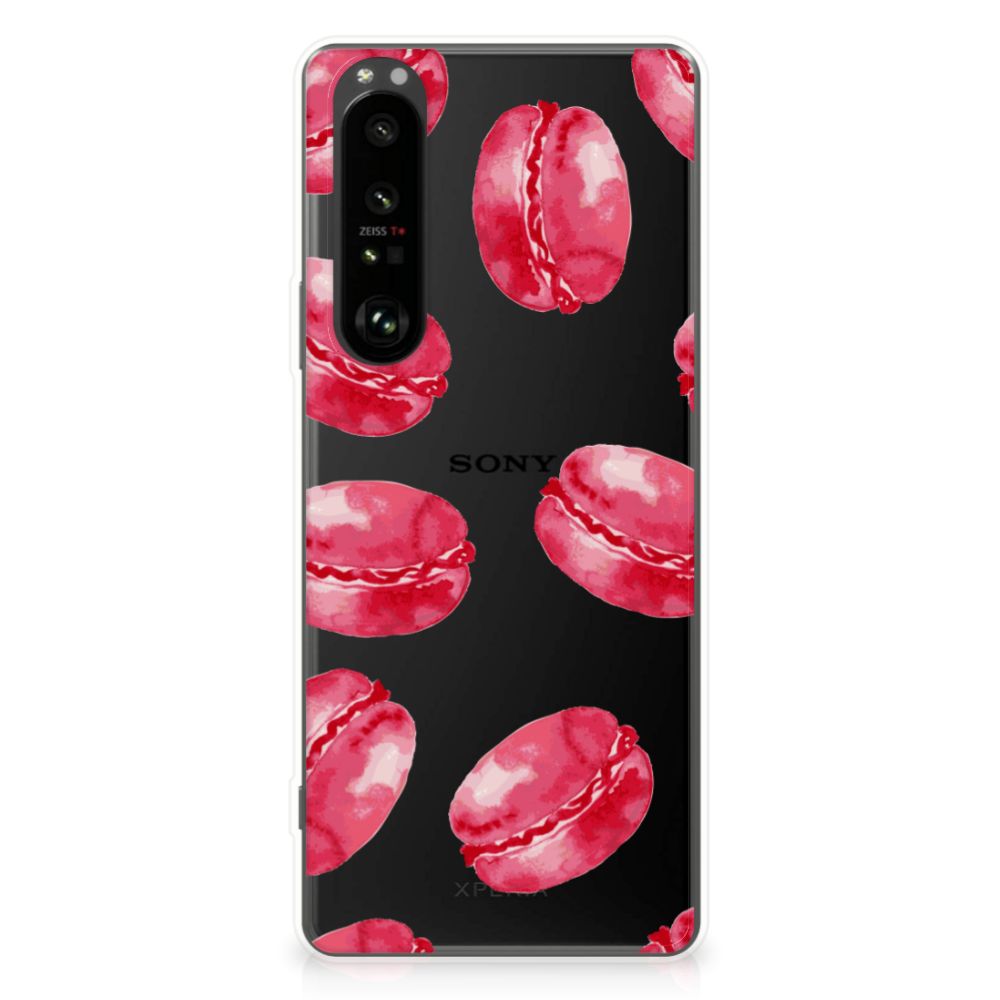 Sony Xperia 1 III Siliconen Case Pink Macarons