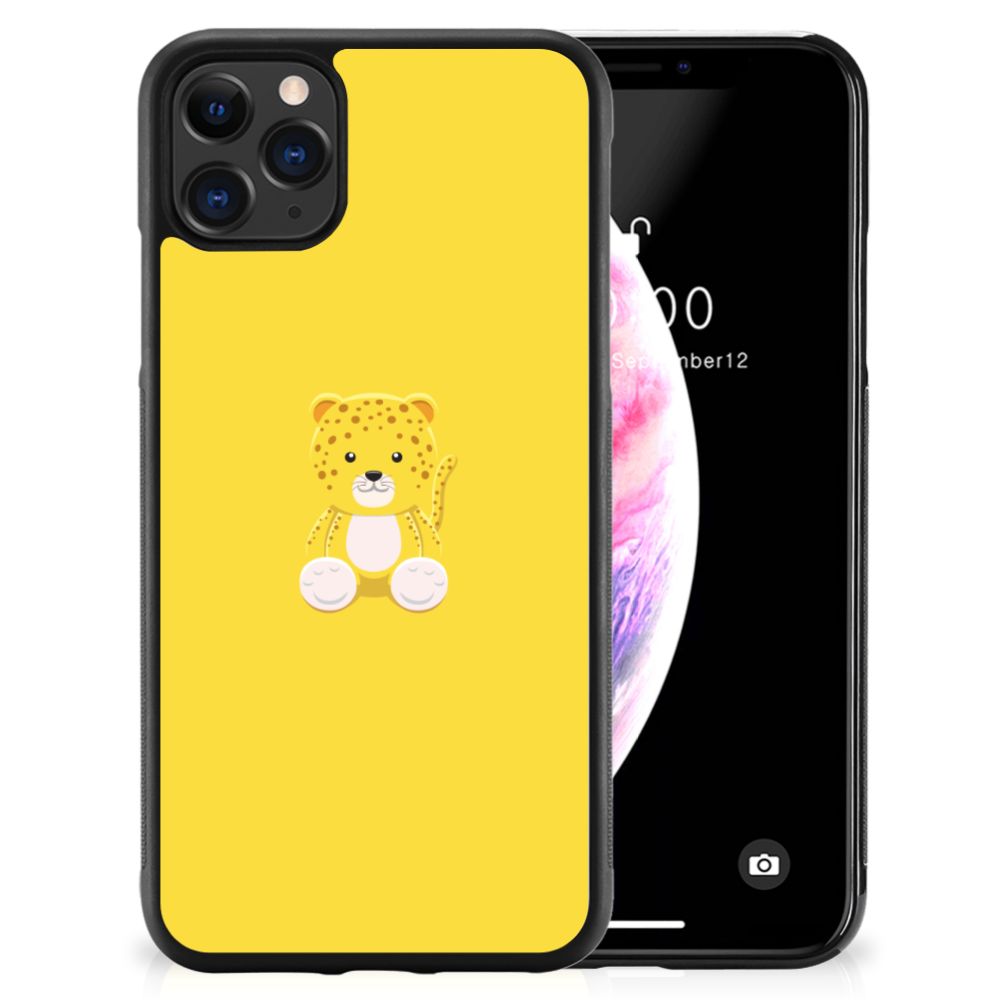 Apple iPhone 11 Pro Max Bumper Hoesje Baby Leopard B2C Telecom