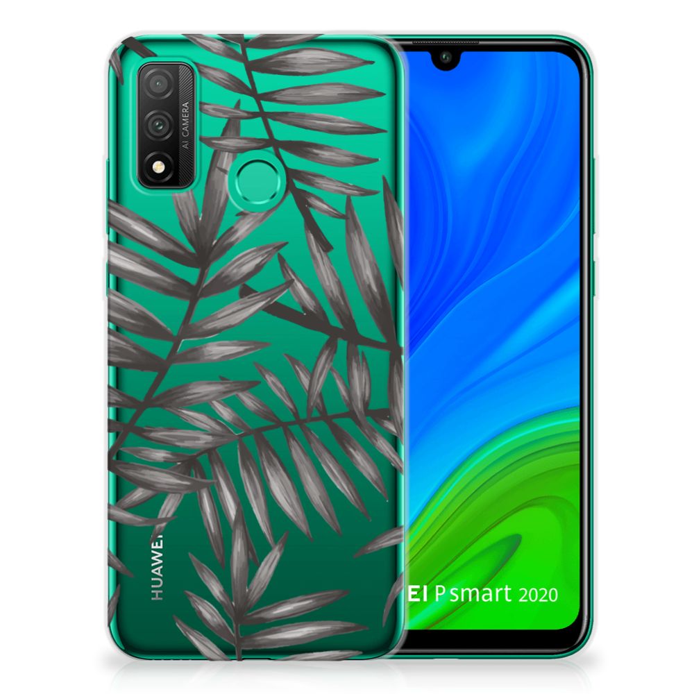 Huawei P Smart 2020 TPU Case Leaves Grey B2C Telecom