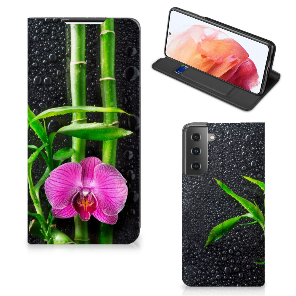 Samsung Galaxy S21 Smart Cover Orchidee - B2C Telecom