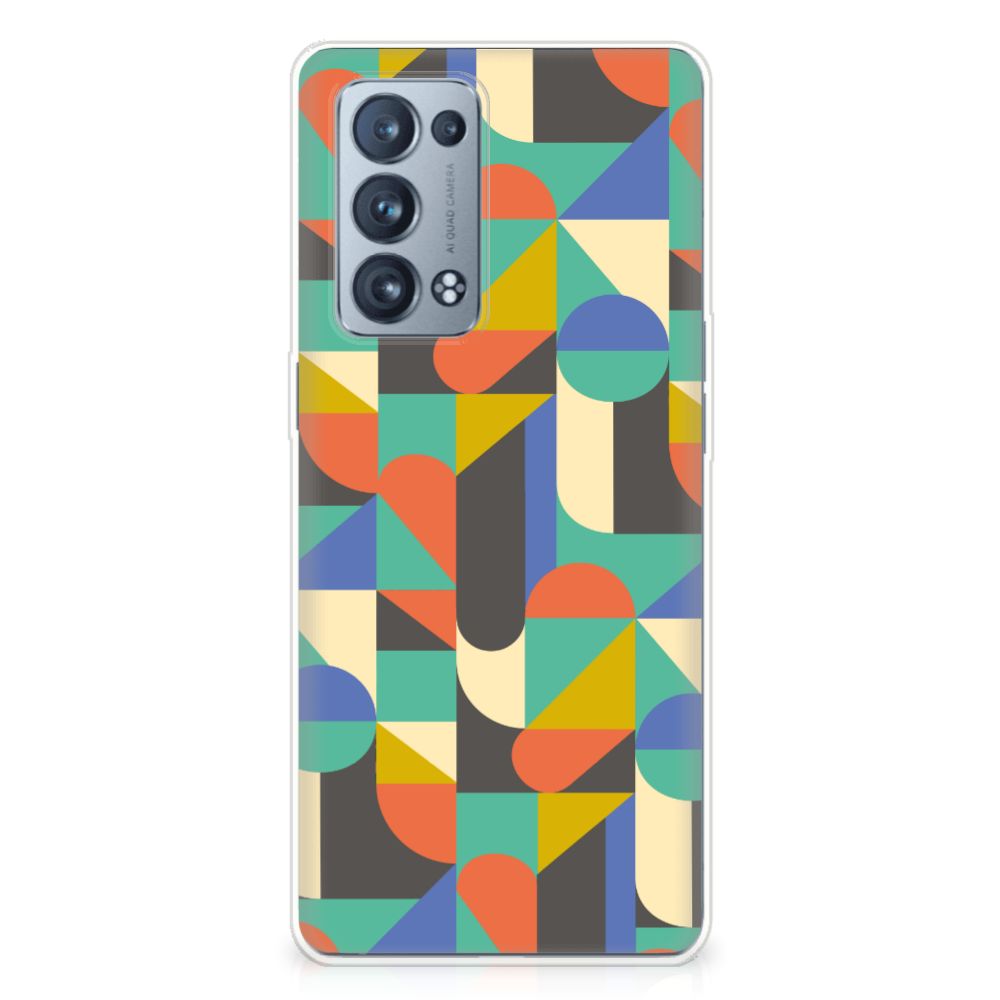 OPPO Reno 6 Pro Plus 5G TPU bumper Funky Retro