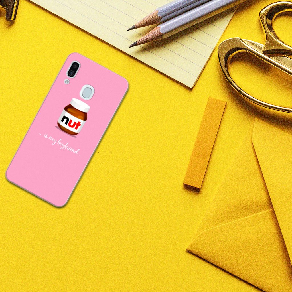Samsung Galaxy A30 Siliconen Case Nut Boyfriend