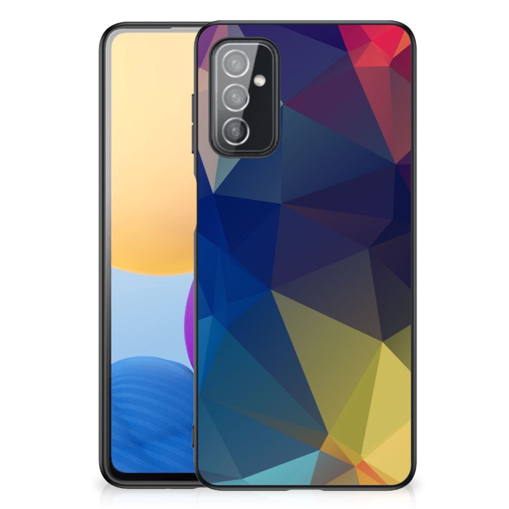 Samsung Galaxy M52 Backcover Polygon Dark B2C Telecom