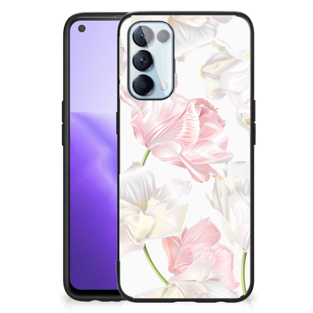 OPPO Reno5 5G | Find X3 Lite Bloemen Hoesje Lovely Flowers