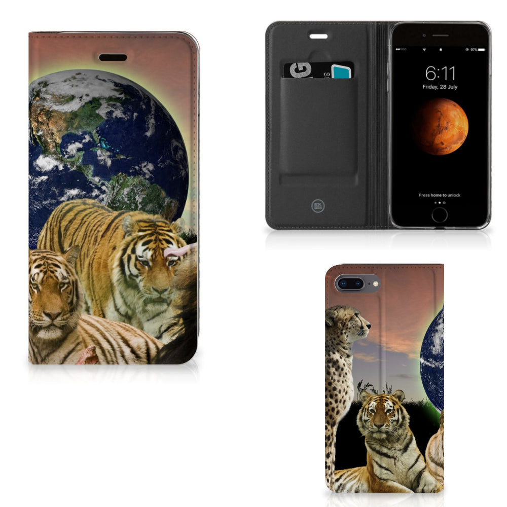 Apple iPhone 7 Plus | 8 Plus Hoesje maken Roofdieren