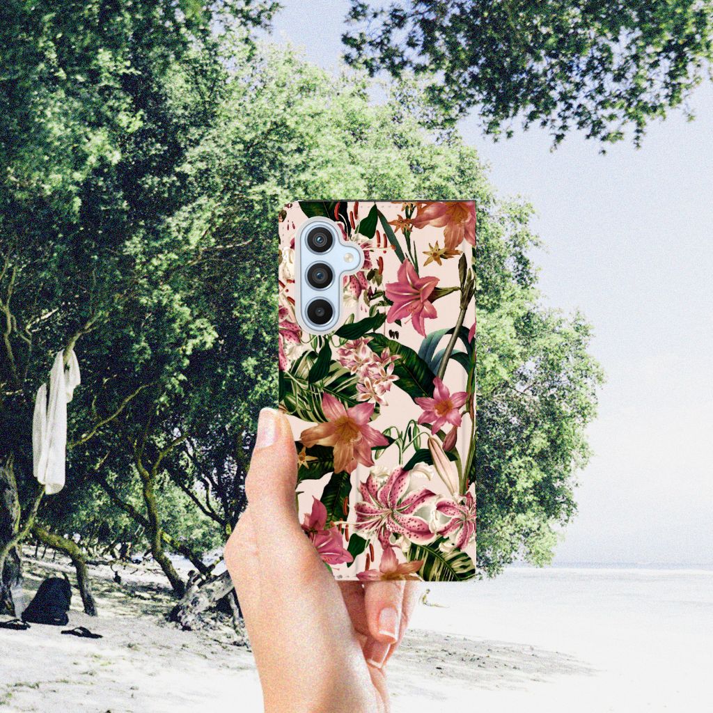 Samsung Galaxy A54 Smart Cover Flowers - B2C Telecom