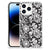 Apple iPhone 14 Pro Max Case Black Flowers