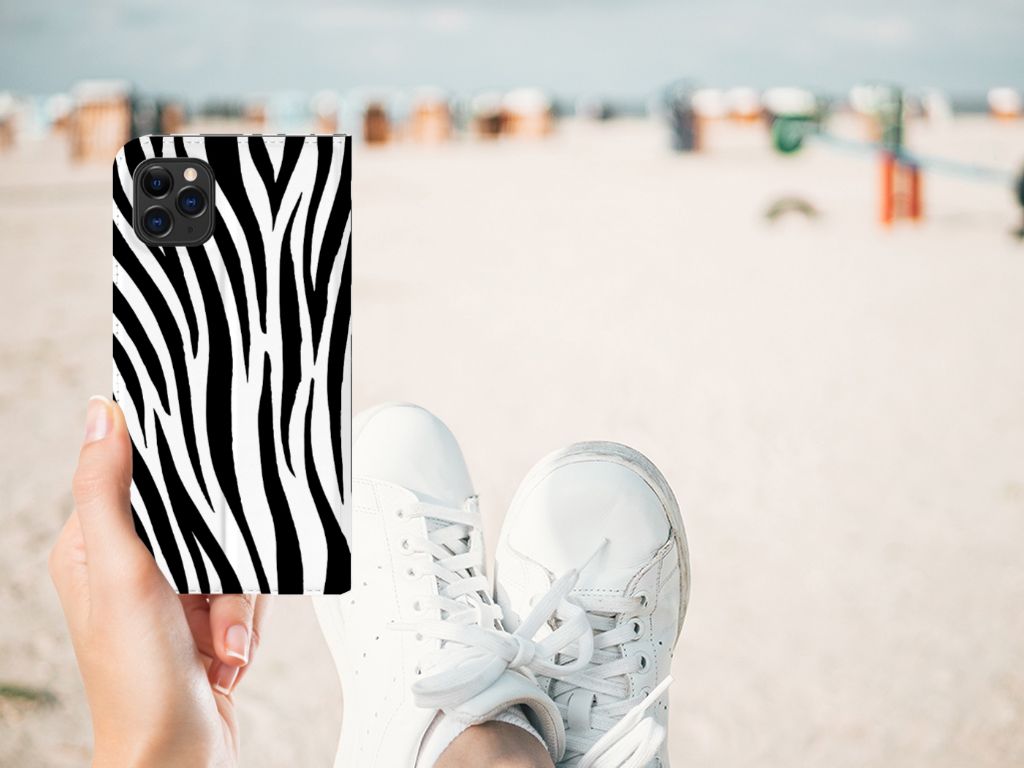 Apple iPhone 11 Pro Max Hoesje maken Zebra