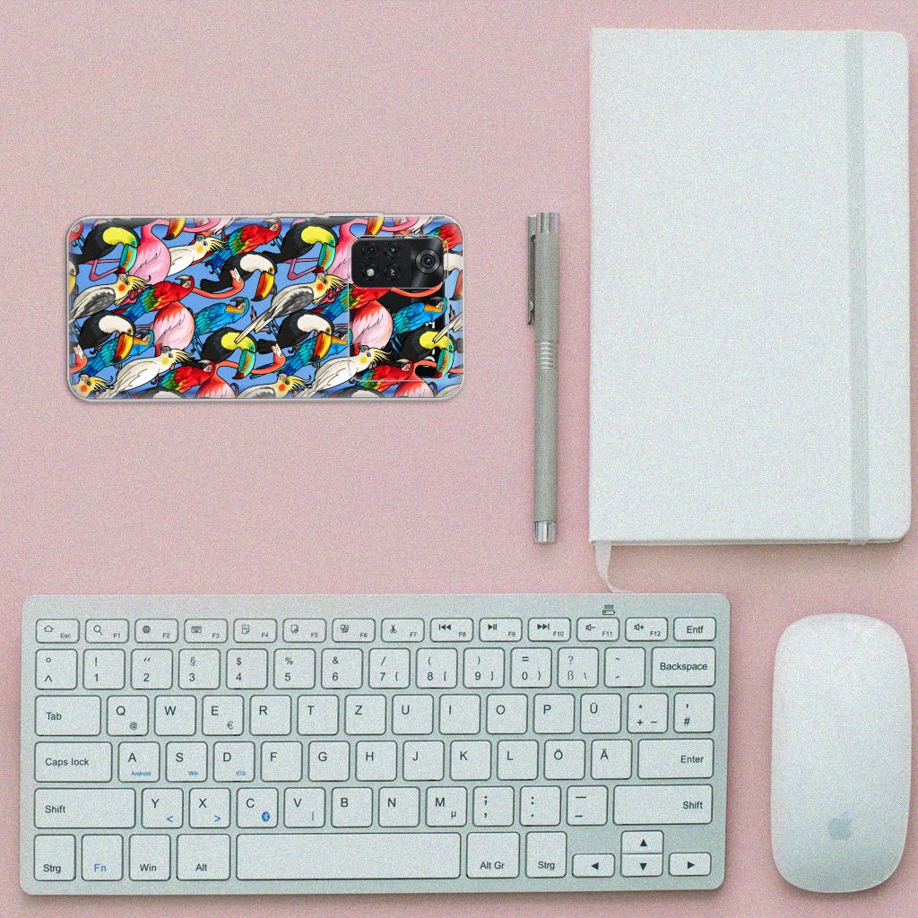 Xiaomi Poco M4 Pro 4G TPU Hoesje Birds B2C Telecom