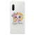 Silicone Back Case Sony Xperia 10 III Boho Skull