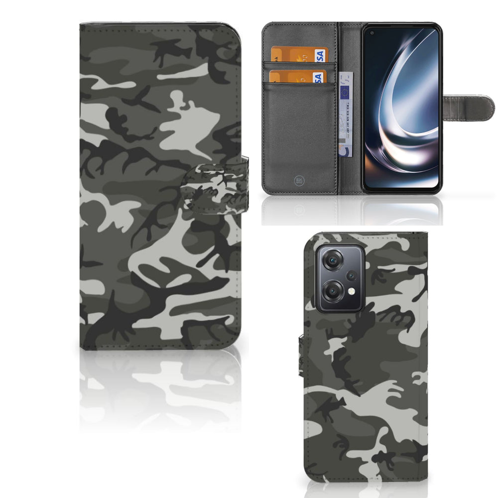 OnePlus Nord CE 2 Lite Telefoon Hoesje Army Light
