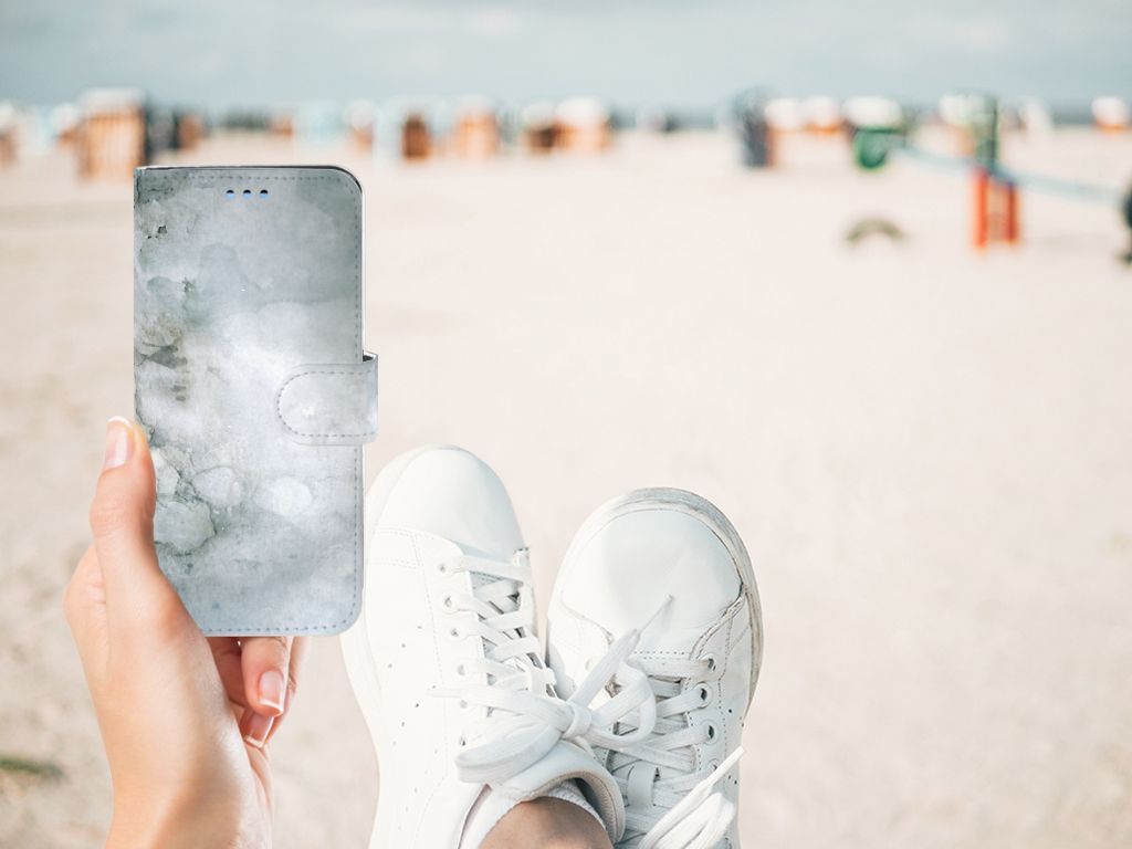 Hoesje Samsung Galaxy S9 Painting Grey
