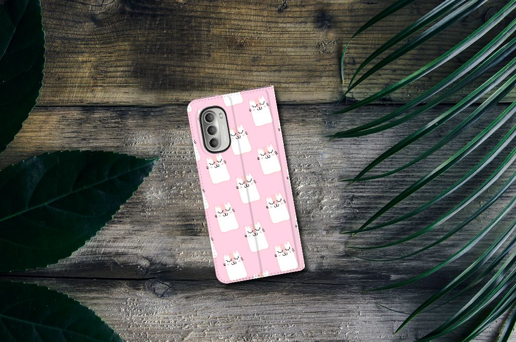 Motorola Moto G51 5G Hoesje maken Sleeping Cats - B2C Telecom
