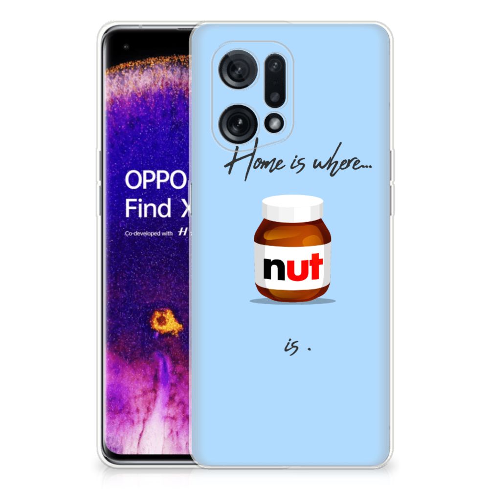 OPPO Find X5 Siliconen Case Nut Home B2C Telecom