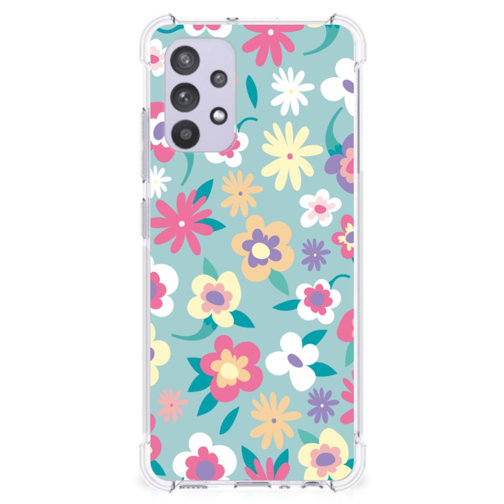 Samsung Galaxy A32 4G | A32 5G Enterprise Editie Case Flower Power B2C Telecom
