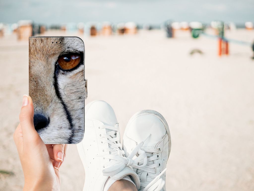 Apple iPhone 11 Telefoonhoesje met Pasjes Cheetah