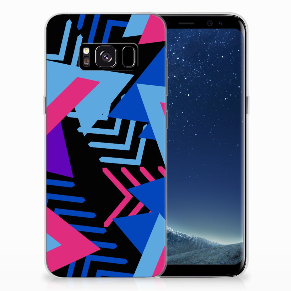 Samsung Galaxy S8 TPU Hoesje Funky Triangle