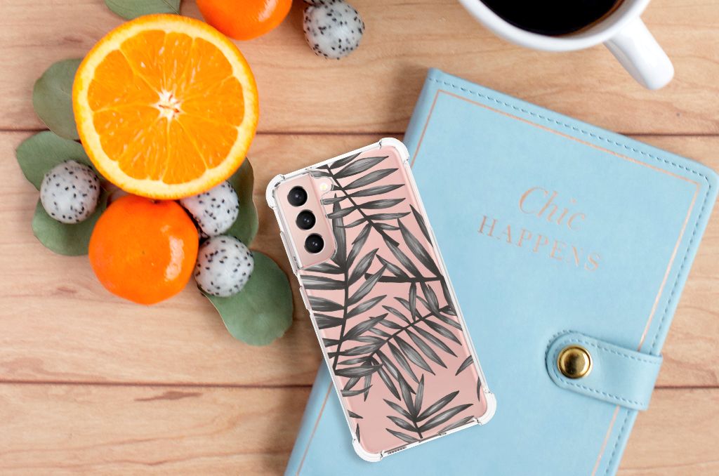 Samsung Galaxy S21 FE Case Leaves Grey B2C Telecom