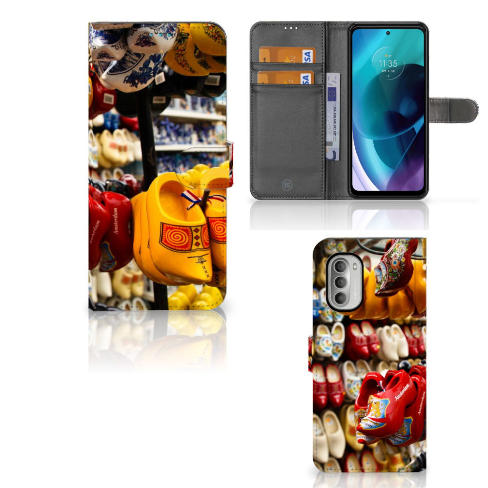 Motorola Moto G51 5G Flip Cover Klompen