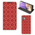 Samsung Galaxy A32 5G Hoesje met Magneet Batik Rood - B2C Telecom