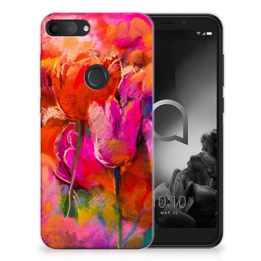Hoesje maken Alcatel 1S (2019) Tulips
