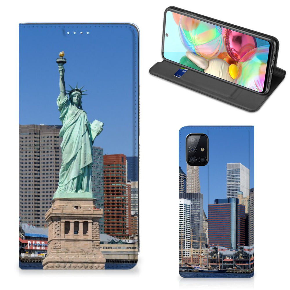 Samsung Galaxy A71 Book Cover Vrijheidsbeeld