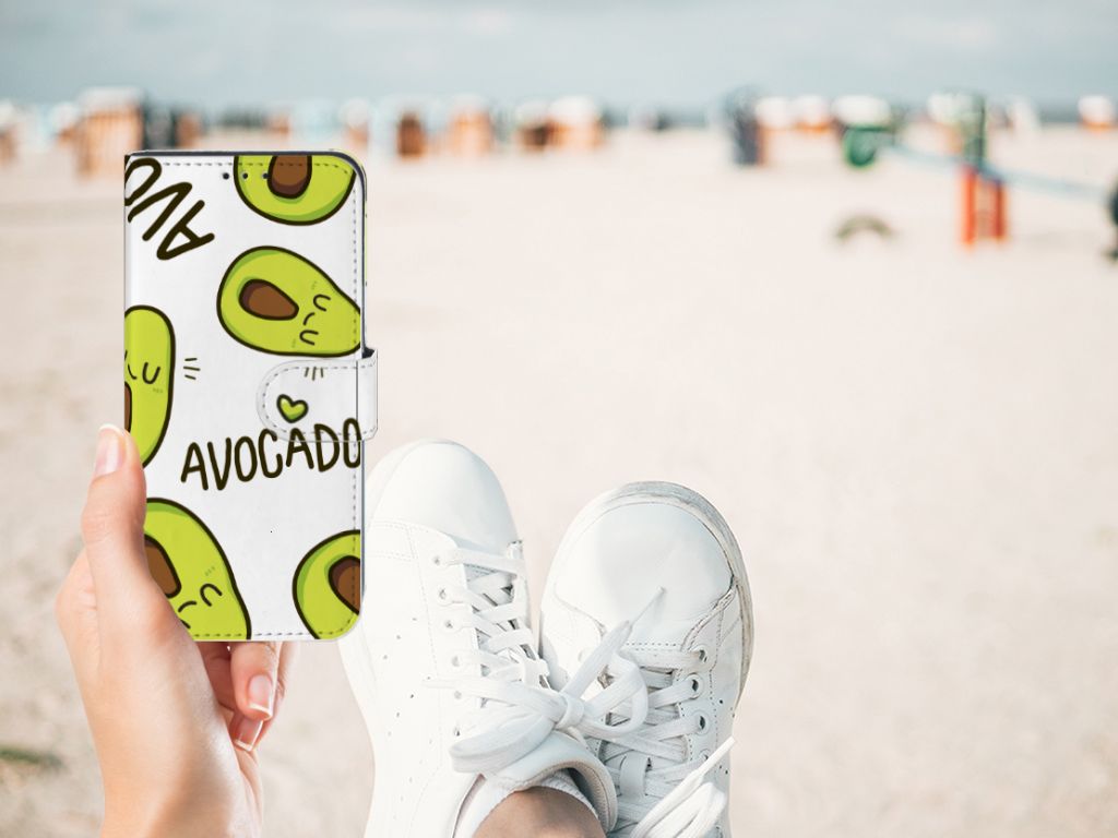 Samsung Galaxy M10 Leuk Hoesje Avocado Singing