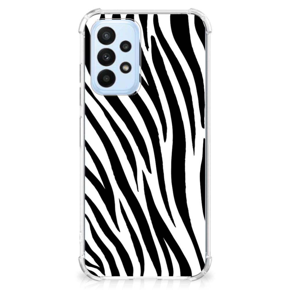 Samsung Galaxy A23 Case Anti-shock Zebra