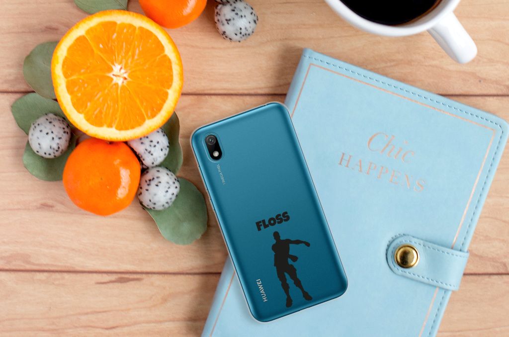 Huawei Y5 (2019) Telefoonhoesje met Naam Floss