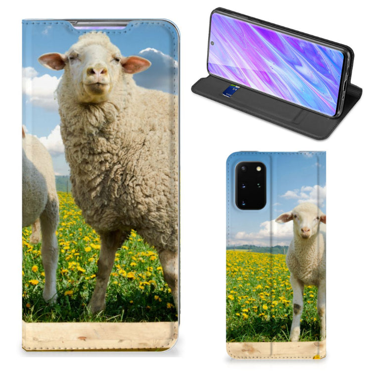Samsung Galaxy S20 Plus Hoesje maken Schaap en Lammetje