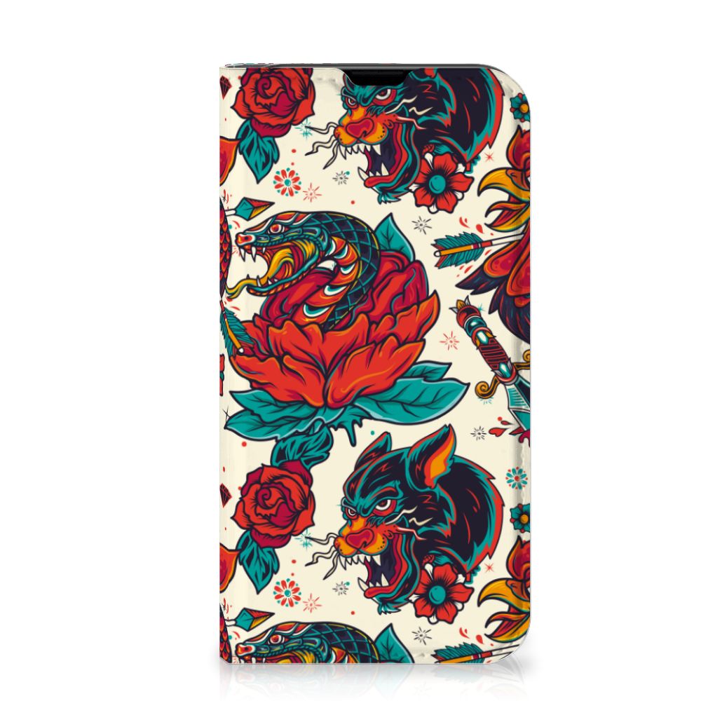 Stand Case voor iPhone 13 Mini Old Skool - B2C Telecom