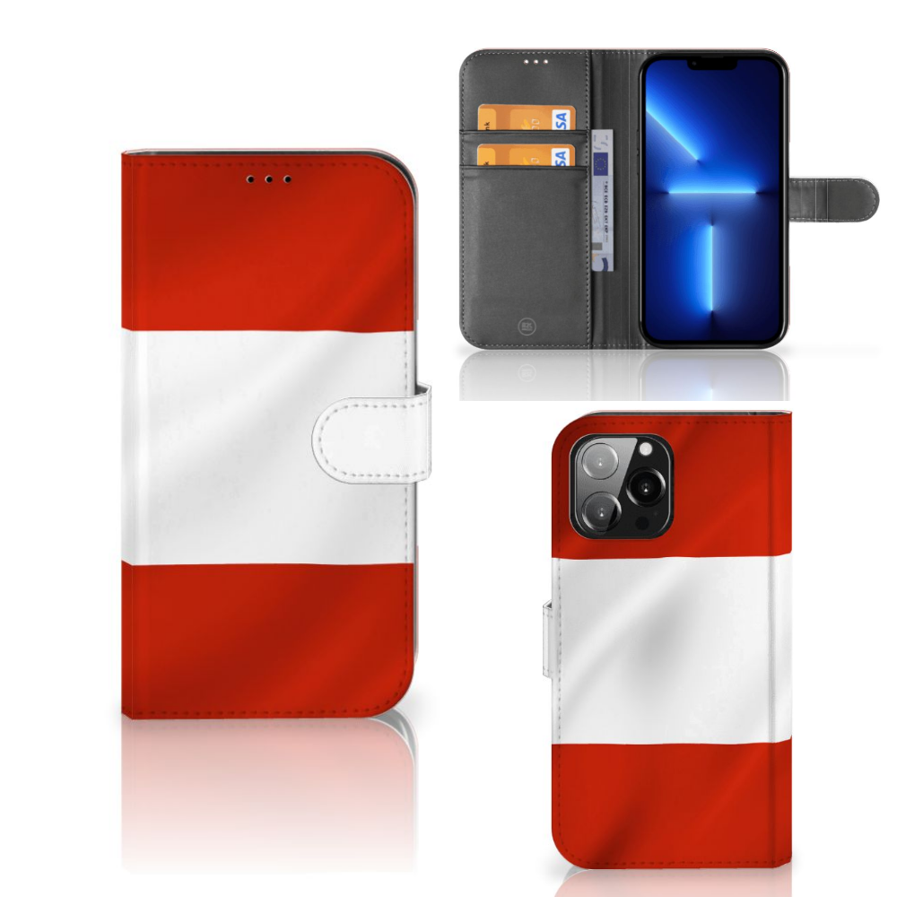 iPhone 13 Pro Max Bookstyle Case Oostenrijk