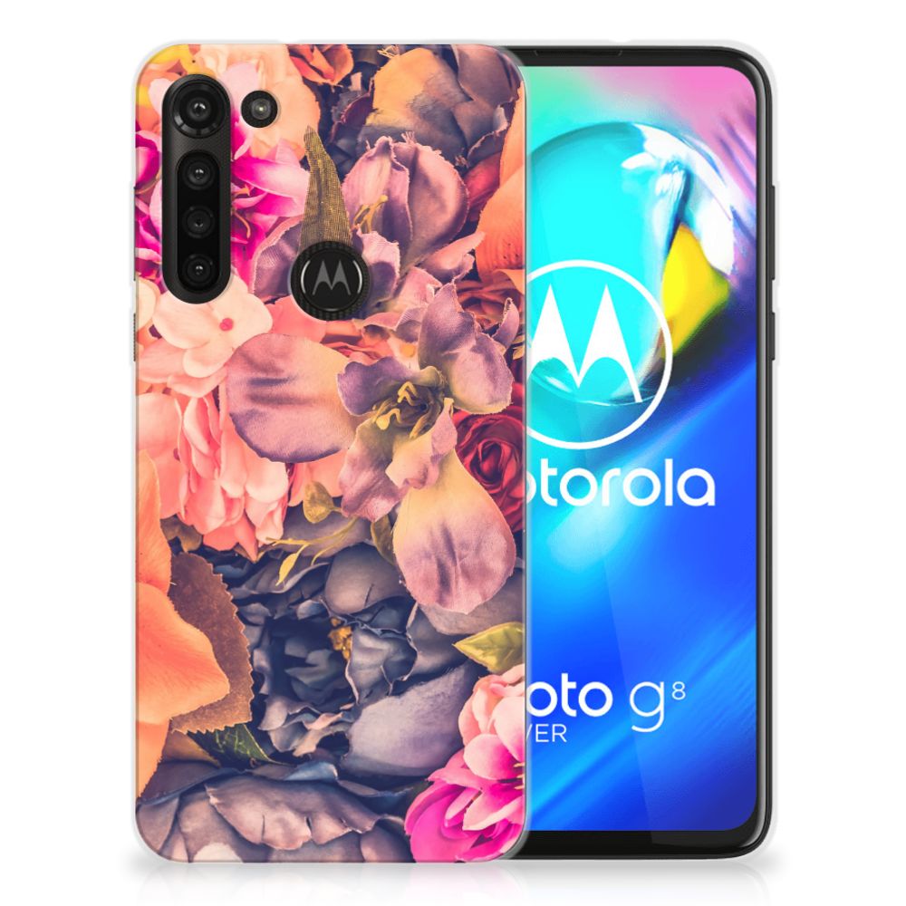 Motorola Moto G8 Power TPU Case Bosje Bloemen B2C Telecom
