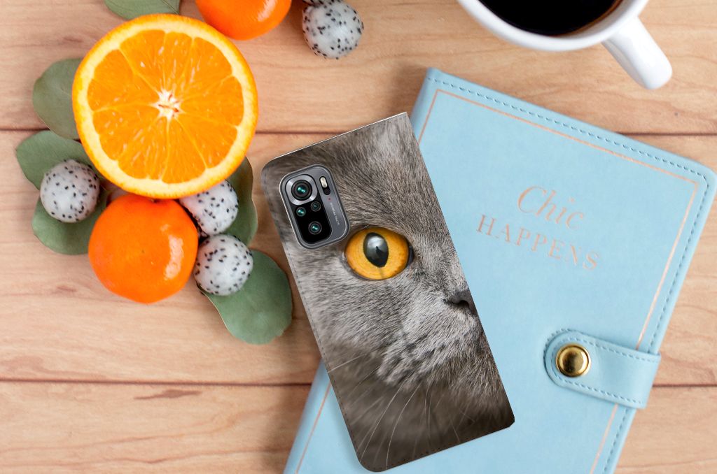 Hoesje maken Xiaomi Redmi Note 10 4G | 10S | Poco M5s Britse Korthaar - B2C Telecom