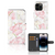 iPhone 15 Pro Hoesje Lovely Flowers met elegante pastelkleuren en magnetische sluiting đ¸