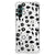 Extreme Case Samsung Galaxy A14 5G/4G Silver Punk met zwart-witte symbolen en iconen