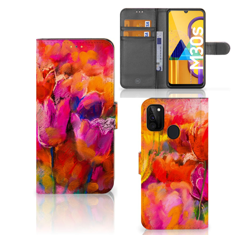 Hoesje Samsung Galaxy M21 | M30s Tulips