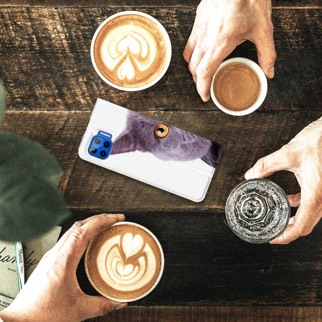 Motorola Moto G 5G Plus Hoesje maken Kat - B2C Telecom