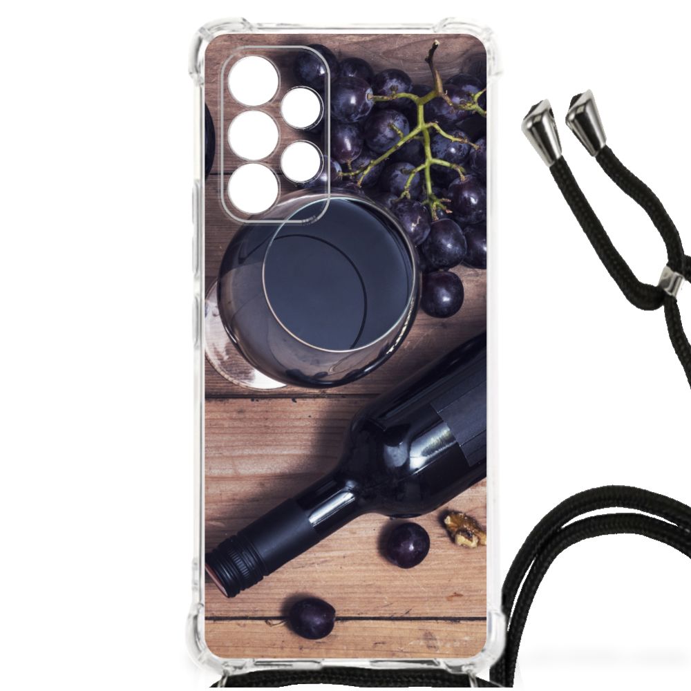 Samsung Galaxy A53 Beschermhoes Wijn