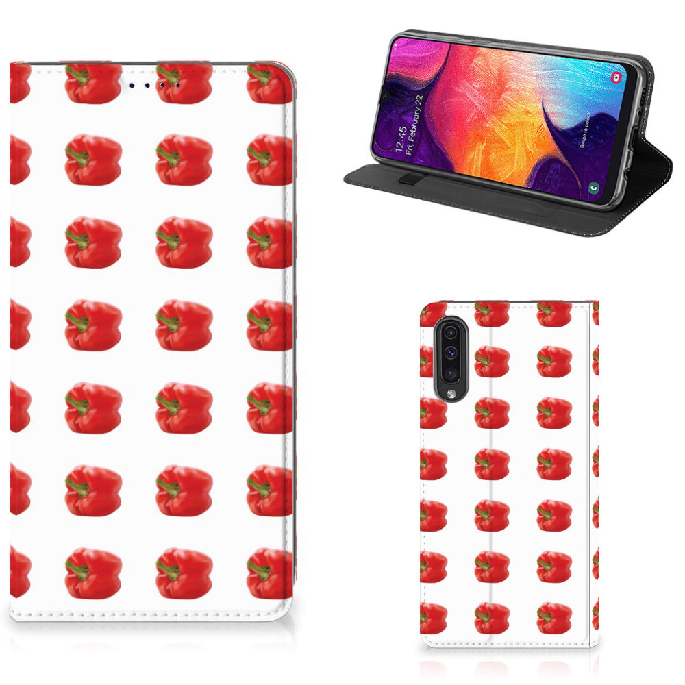 Samsung Galaxy A50 Flip Style Cover Paprika Red