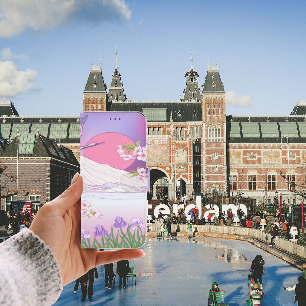Samsung Galaxy A50 Telefoonhoesje met Pasjes Bird Flying