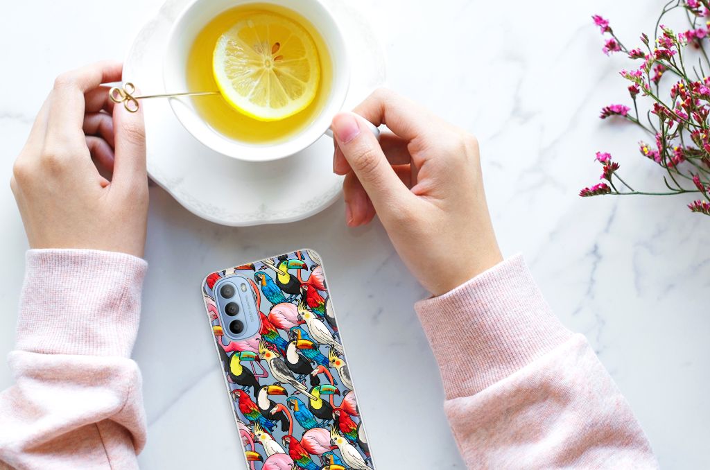 Motorola Moto G31 | G41 TPU Hoesje Birds B2C Telecom