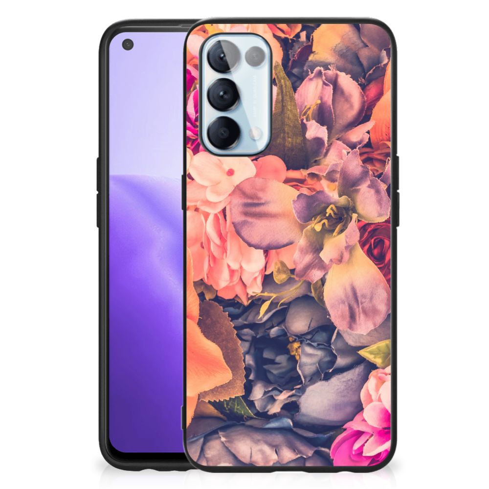 OPPO Reno5 5G | Find X3 Lite Bloemen Hoesje Bosje Bloemen