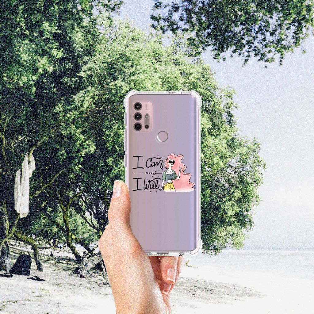 Motorola Moto G30 | G20 | G10 Stevig Bumper Hoesje i Can B2C Telecom