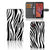 Samsung Galaxy Xcover 5 Telefoonhoesje met Pasjes Zebra